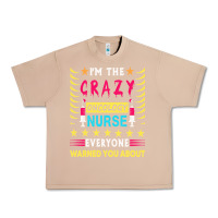 Burro oncology nurse t  shirt i'm the crazy oncology nurse t  shirt Urban Heavy Tee - linhVisuals