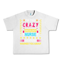 Lunar Rock oncology nurse t  shirt i'm the crazy oncology nurse t  shirt Urban Heavy Tee - linhVisuals