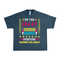 Midnight Navy oncology nurse t  shirt i'm the crazy oncology nurse t  shirt Urban Heavy Tee - linhVisuals