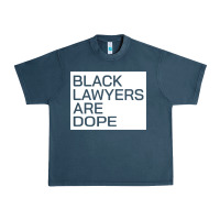 Midnight Navy black lawyers are dope sweatshirt Urban Heavy Tee - linhVisuals