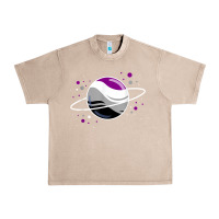 French Oak asexual outer space planet ace pride t shirt Urban Heavy Tee - linhVisuals