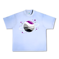 Grape Ice asexual outer space planet ace pride t shirt Urban Heavy Tee - linhVisuals