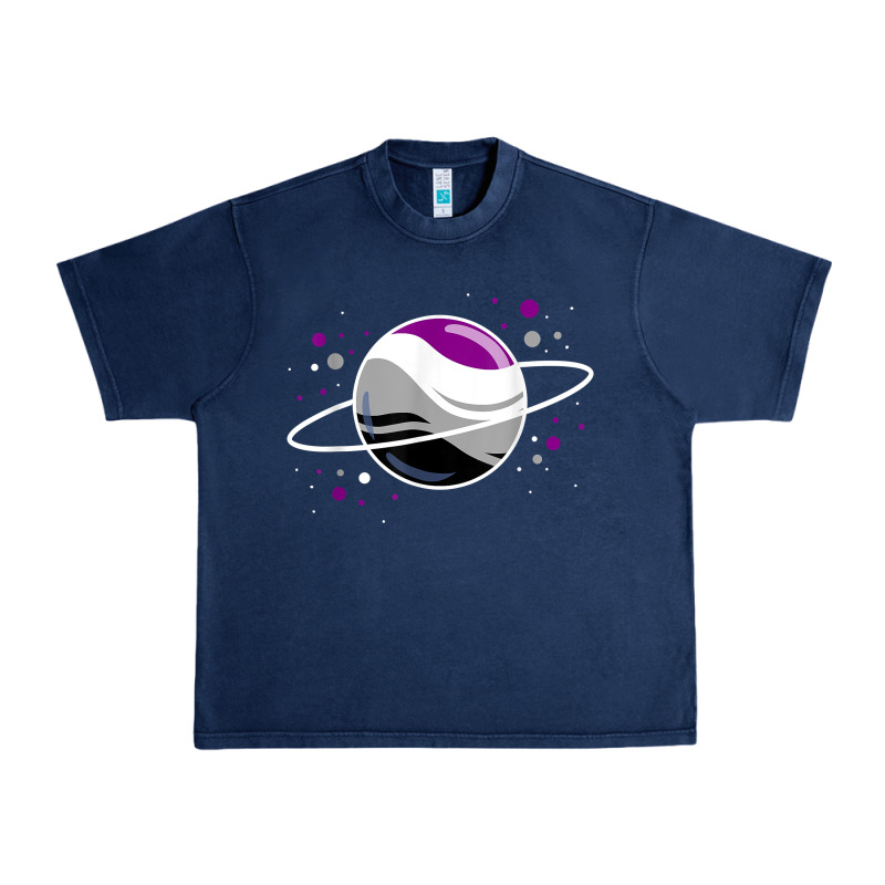 Asexual Outer Space Planet Ace Pride T Shirt Urban Heavy Tee by linhVisuals | Teevron