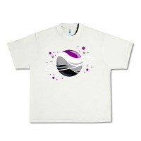 Pistachio asexual outer space planet ace pride t shirt Urban Heavy Tee - linhVisuals
