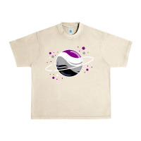 Sandshell asexual outer space planet ace pride t shirt Urban Heavy Tee - linhVisuals