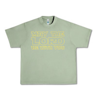 Oil Green may the lord be with you by jesus surfed apparel co premium t shirt Urban Heavy Tee - linhVisuals