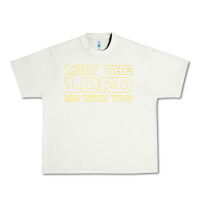 Pistachio may the lord be with you by jesus surfed apparel co premium t shirt Urban Heavy Tee - linhVisuals