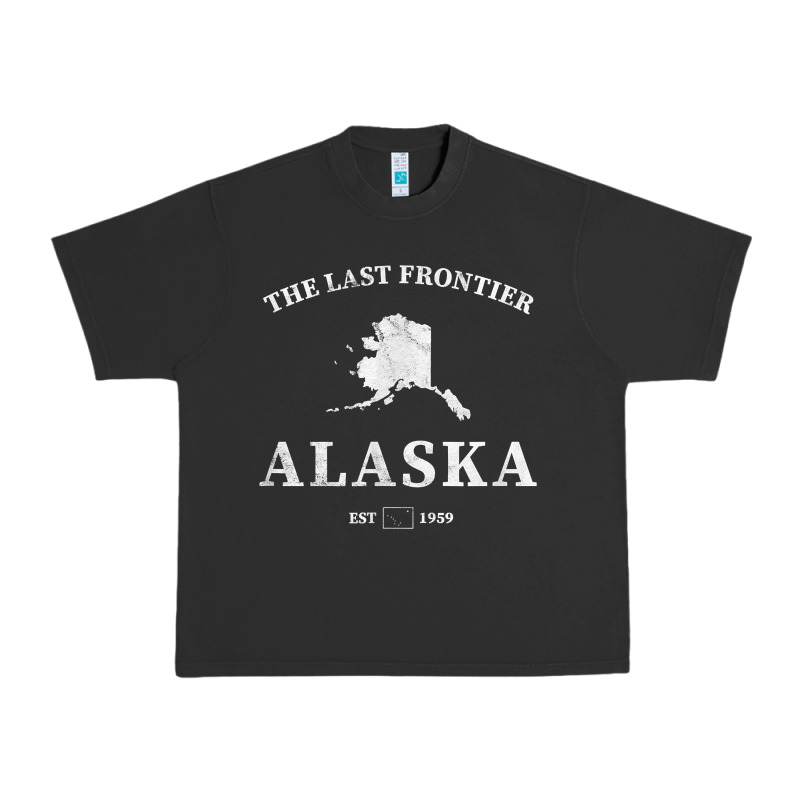 Alaska The Last Frontier T Shirt Urban Heavy Tee by linhVisuals | Teevron