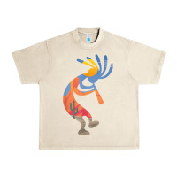 Sandshell dancing kokopelli southwestern usa native american symbol t shirt Urban Heavy Tee - linhVisuals
