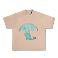 Burro bigfoot riding loch ness monster sasquatch ufo abduction pullover hood Urban Heavy Tee - linhVisuals