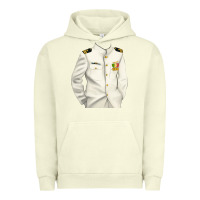 Pigment Pistachio us navy Urban Hoodie - RanaPortraitStore