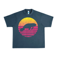 Midnight Navy classic manatee gift t shirt Urban Heavy Tee - linhVisuals