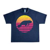 Navy classic manatee gift t shirt Urban Heavy Tee - linhVisuals