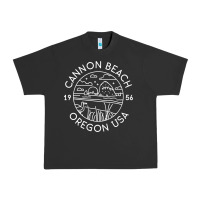 Pigment Black cannon beach 1956 oregon clatsop sweatshirt Urban Heavy Tee - linhVisuals