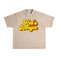 French Oak lets boogie shirt vintage dancing 1980s disco themed party t shirt Urban Heavy Tee - linhVisuals