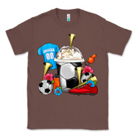 Chestnut Soccer Frappe Coffee Classic Tee - FaDigitalArtStudio