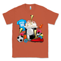 Copper Soccer Frappe Coffee Classic Tee - FaDigitalArtStudio