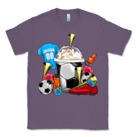 Lavender Soccer Frappe Coffee Classic Tee - FaDigitalArtStudio