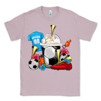 Lilac Soccer Frappe Coffee Classic Tee - FaDigitalArtStudio