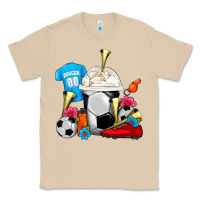 Mushroom Soccer Frappe Coffee Classic Tee - FaDigitalArtStudio
