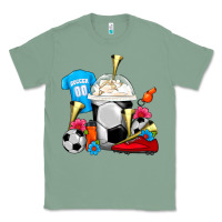 Sage Soccer Frappe Coffee Classic Tee - FaDigitalArtStudio