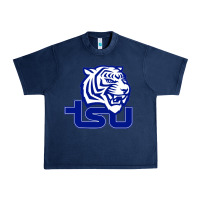 Navy Tennessee State Tigers Urban Heavy Tee - linhVisuals