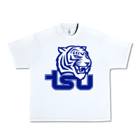 White Tennessee State Tigers Urban Heavy Tee - linhVisuals