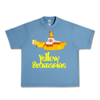 Pebble Blue Yellow Submarine Urban Heavy Tee - linhVisuals