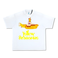 White Yellow Submarine Urban Heavy Tee - linhVisuals