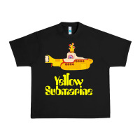 Black Yellow Submarine Urban Heavy Tee - linhVisuals