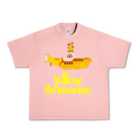 Salmon Yellow Submarine Urban Heavy Tee - linhVisuals