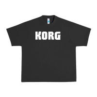 Pigment Black Korg Keyboard Urban Heavy Tee - linhVisuals