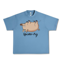 Pebble Blue spider pig Urban Heavy Tee - linhVisuals
