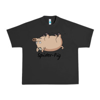 Pigment Black spider pig Urban Heavy Tee - linhVisuals