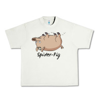 Pistachio spider pig Urban Heavy Tee - linhVisuals