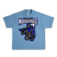 Pebble Blue mandingo fighter chief, liberian superhero, african ancestry premium t Urban Heavy Tee - linhVisuals