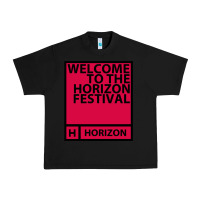 Black Horizon Festival Urban Heavy Tee - linhVisuals