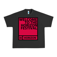 Pigment Black Horizon Festival Urban Heavy Tee - linhVisuals