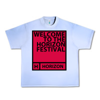 Grape Ice Horizon Festival Urban Heavy Tee - linhVisuals