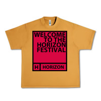 Peanut Butter Horizon Festival Urban Heavy Tee - linhVisuals