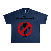 Navy stranger no demogorgons Urban Heavy Tee - linhVisuals