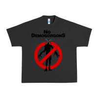 Pigment Black stranger no demogorgons Urban Heavy Tee - linhVisuals