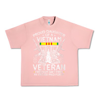 Salmon womens proud daughter of a vietnam veteran freedom isn't free v neck t Urban Heavy Tee - linhVisuals