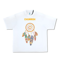 White chumash tribe native american indian vintage dream catcher t shirt Urban Heavy Tee - linhVisuals