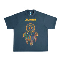 Midnight Navy chumash tribe native american indian vintage dream catcher t shirt Urban Heavy Tee - linhVisuals
