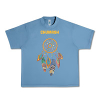 Pebble Blue chumash tribe native american indian vintage dream catcher t shirt Urban Heavy Tee - linhVisuals