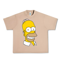 Burro the simpsons homer simpson face sweatshirt Urban Heavy Tee - linhVisuals