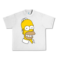 Lunar Rock the simpsons homer simpson face sweatshirt Urban Heavy Tee - linhVisuals