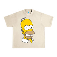 Sandshell the simpsons homer simpson face sweatshirt Urban Heavy Tee - linhVisuals