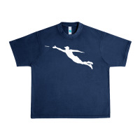 Navy ultimate frisbee layout t shirt Urban Heavy Tee - linhVisuals